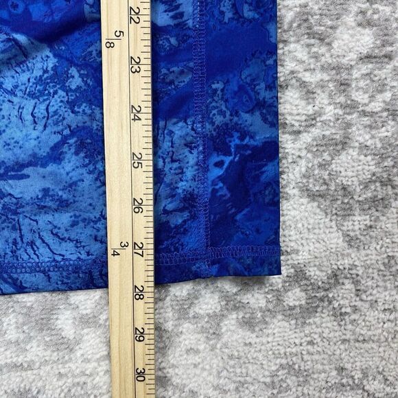 Realtree Shirt Blue Camo Performance Breathable Fishing Long Sleeve Size Large - Picture 7 of 7